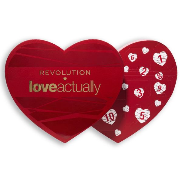 Makeup Revolution Х Love Actually адвент календар 12 дни