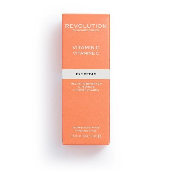 Revolution Skincare озаряващ крем за околоочен контур Vitamin C 15мл