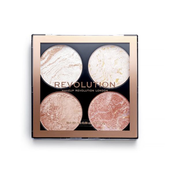 Makeup Revolution палитра руж и хайлайтър Cheek Kit Take a Breather 4 цвята