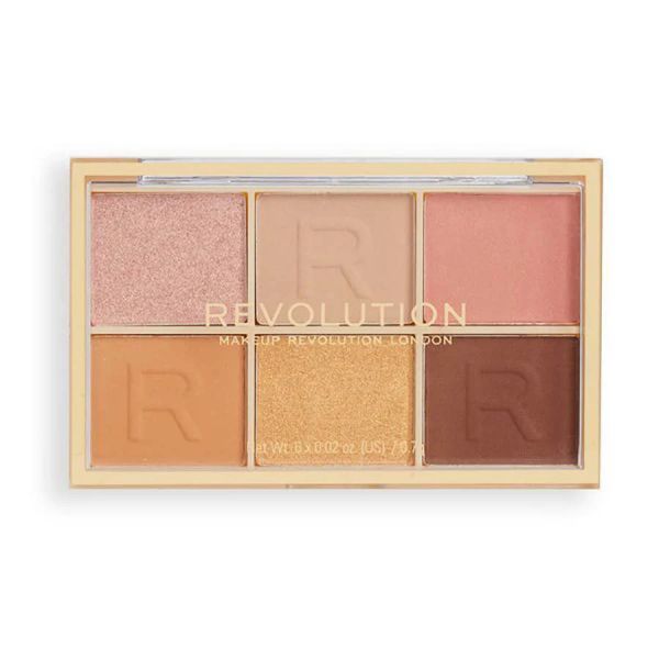 Makeup Revolution мини палитра сенки за очи Reloaded Nude about you