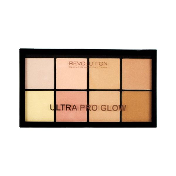 Makeup Revolution палитра хайлайтър Ultra Pro Glow 8 цвята