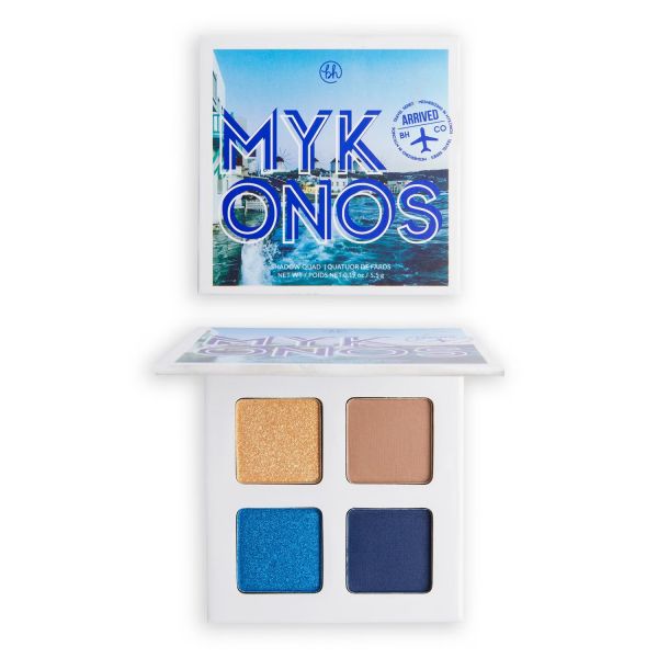 BH палитра сенки Mesmerizing in Mykonos 4 цвята