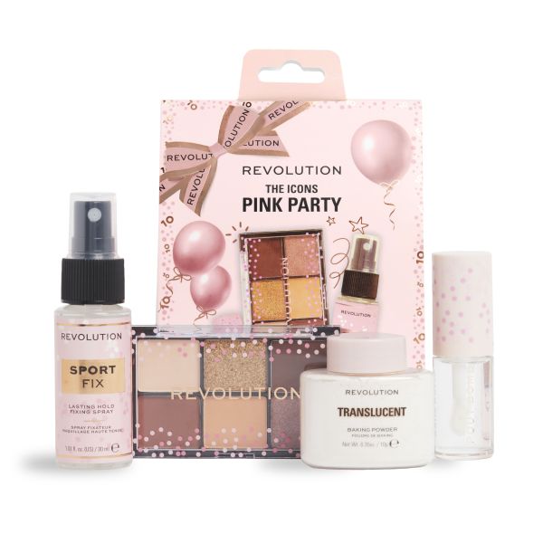 Makeup Revolution комплект гримове The Icons Minis Set Pink Party