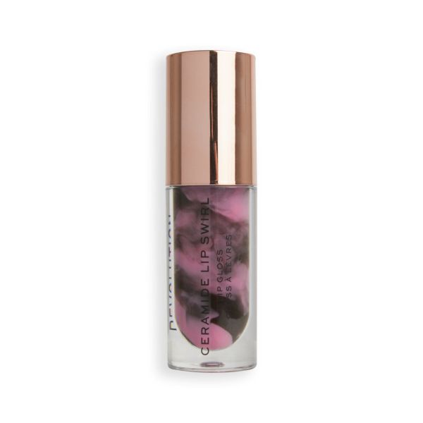 Makeup Revolution гланц за устни Ceramide Swirl Cherry Mauve
