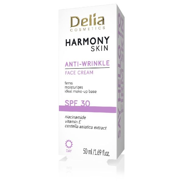 Delia крем за лице против бръчки Harmony SPF30 50мл