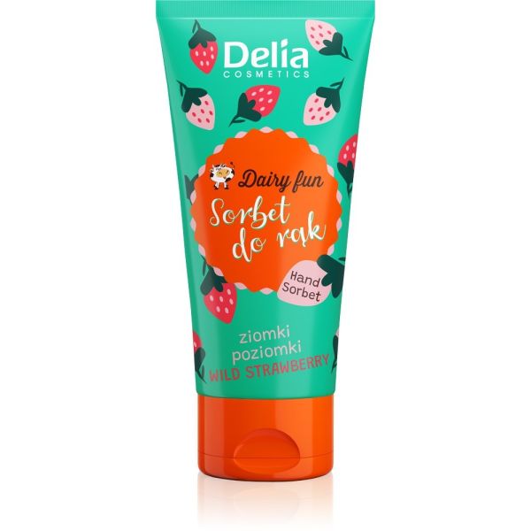 Delia подхранващ крем за ръце Sorbet Wild Strawberry 50мл